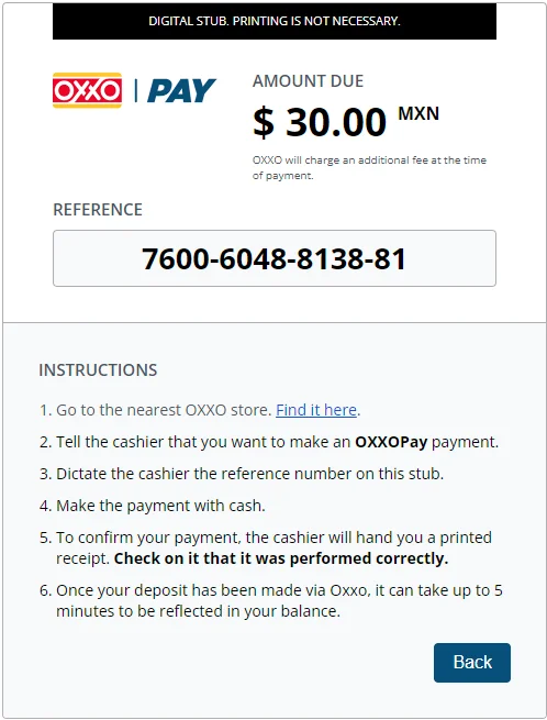 Logo de OXXO Pay